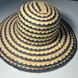 Wide brim straw boho vacation cruise resort swim festival beach sun hat Beachey